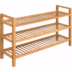Notre étagère à chaussures en bois au design simple mais intemporel et au style rustique, sera un ajout pratique et décoratif ...