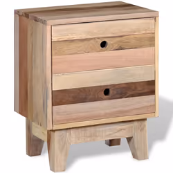 VidaXL 244234 Table de nuit et table de chevet Beige - Vue supplémentaire 4