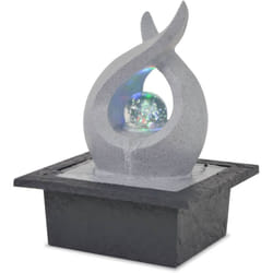 Vidaxl - Fontaine d'intérieur avec lampe led Polyrésine