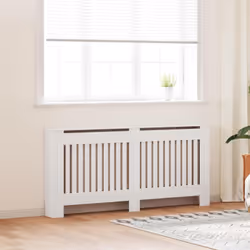 Ce cache-radiateur sera un ajout élégant et pratique à votre salon. Il a été conçu pour cacher votre radiateur des regards av ...