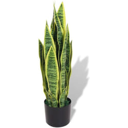 Vidaxl - Plante artificielle avec pot Sansevière 65 cm Vert