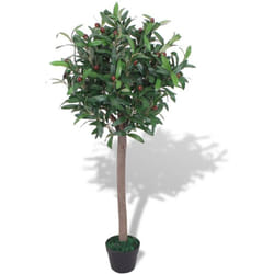 Vidaxl - Laurier artificiel avec pot 120 cm Vert