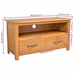 VidaXL 244466 Support TV et centre de divertissement - Vue supplémentaire 7
