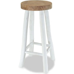 vidaXL Chaise de bar Bois de teck solide - TU