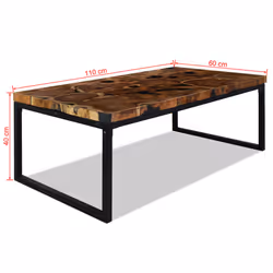 VidaXL 244551 Table à café, latérale et de salon - Vue supplémentaire 8