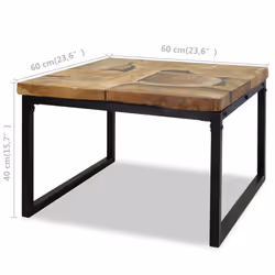 VidaXL 244552 Table à café, latérale et de salon - Vue supplémentaire 8