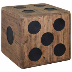 vidaXL Boîte de Rangement Design Dés