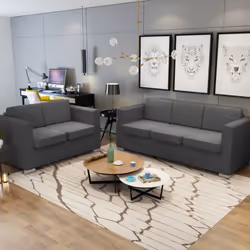 VidaXL 274214 canapé 3 siège(s) Gris
