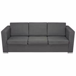VidaXL 274214 canapé 3 siège(s) Gris - Vue supplémentaire 7