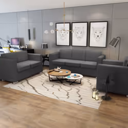 VidaXL 274215 canapé 3 siège(s) Gris