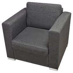 VidaXL 274215 canapé 3 siège(s) Gris - Vue supplémentaire 6