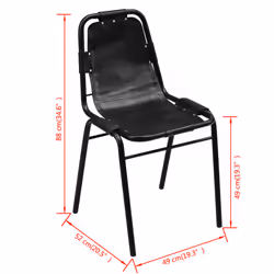 VidaXL 274393 chaise restaurant - Vue supplémentaire 5