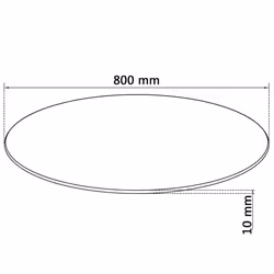 VidaXL 244617 pièce de table - Vue supplémentaire 4