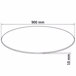 VidaXL 244618 pièce de table - Vue supplémentaire 4