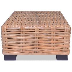 Vidaxl - Table basse Rotin naturel 45x45x30 cm