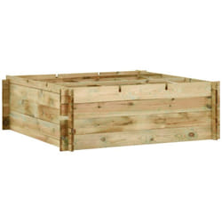Vidaxl - Jardinière pour légumes Bois de pin imprégné 120x120x40 cm