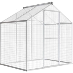 Vidaxl - Volière d'extérieur Aluminium 178 x 122 x 194 cm