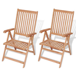 VidaXL 43029 chaise d'extérieur Terrace Teck