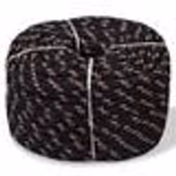 vidaXL Corde de bateau Polypropylène 8 mm 100 m Noir - TU