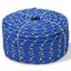 vidaXL Corde de bateau Polypropylène 6 mm 100 m Bleu - TU