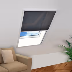 vidaXL Moustiquaire plissée pour fenêtre Aluminium 60 x 80 cm