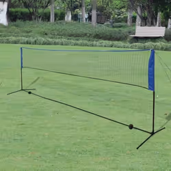 vidaXL Filet de badminton avec volants 500 x 155 cm - TU