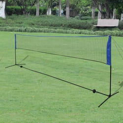 vidaXL Filet de badminton avec volants 500 x 155 cm - TU