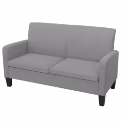 VidaXL 244708, Gris, 2 siège(s), Polyester, 1350 mm, 650 mm, 760 mm