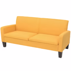 VidaXL 244713, Jaune, 3 siège(s), Polyester, 1800 mm, 650 mm, 760 mm