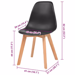 VidaXL 244777 chaise restaurant - Vue supplémentaire 6