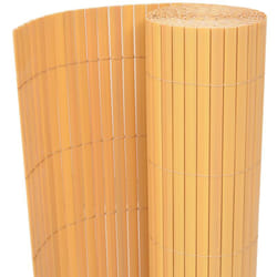 Vidaxl - Clôture de jardin Double face pvc 90 x 500 cm Jaune