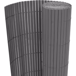Ce panneau de clôture en PVC gris est fait pour l'extérieur; offrant à la fois solidité et style moderne pour votre jardin. F ...