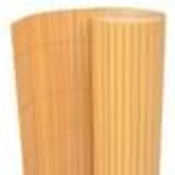 vidaXL Clôture de jardin double face PVC 150 x 500 cm jaune