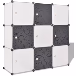 Cet organisateur élégant et multifonctionnel avec 9 compartiments en forme de cube sera un ajout décoratif ainsi que pratique ...