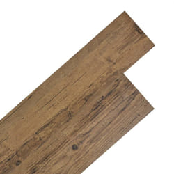 Vidaxl - Dalle de plancher pvc autoadhésif 5,02 m² 2 mm marron noyer