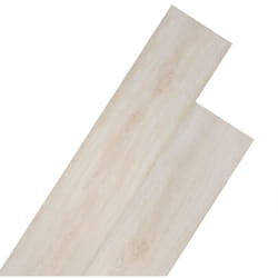 Vidaxl - Planche de plancher pvc autoadhésif 5,02 m² 2 mm Blanc chêne