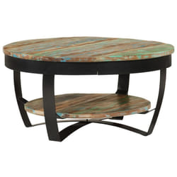 Vidaxl - Table basse Bois massif de récupération 65x32 cm