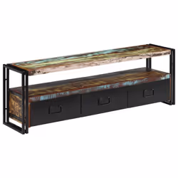 VidaXL 244844, Bois, Bois, Acier, 1200 mm, 300 mm, 400 mm, 1 pièce(s)