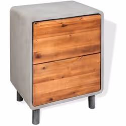 Cette table de chevet attrayante et industrielle sera un excellent ajout au décor de votre chambre à coucher. Elle se compose ...