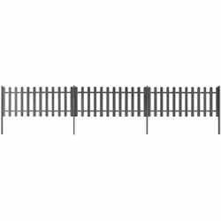Description générale Cette clôture rustique avec poteaux constitue une barrière décorative idéale pour votre jardin, patio ou ...
