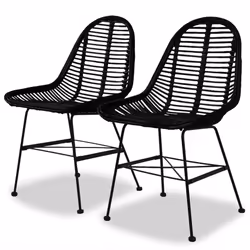 VidaXL 244571, Fer, Rotin, 490 mm, 560 mm, 840 mm, 49 cm, 42 cm