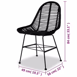 VidaXL 244571 chaise restaurant - Vue supplémentaire 5