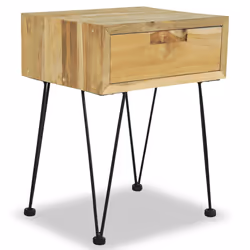 VidaXL 244576 Table de nuit et table de chevet