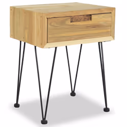 VidaXL 244576 Table de nuit et table de chevet