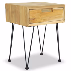 VidaXL 244576 Table de nuit et table de chevet - Vue supplémentaire 5