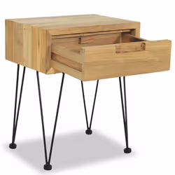 VidaXL 244576 Table de nuit et table de chevet - Vue supplémentaire 7