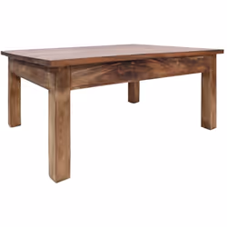 Description générale Cette table basse en bois apportera une touche de charme rustique à votre décoration. Fabriquée à partir ...
