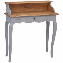 Ce bureau de style antique au design élégant ajoutera une touche sophistiquée à votre pièce. Le bureau est fait de bois de ré ...