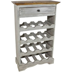 Casier à bouteilles Bois massif de récupération 55 x 23 x 85 cm Vidaxl
