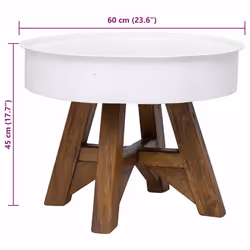 VidaXL 244820 Table à café, latérale et de salon - Vue supplémentaire 6